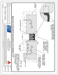 BEJS DD EMCRETE IN REBAR SOLID SLAB TYPICAL Bridge Expansion Joint System Dec Cover