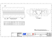Wabo Finger Joint CAD Detail- BASE WITH GUTTER Cover