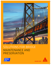 Sika WBA Bridge Maintenance Preservation Brochure Cover