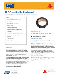 BEJS On A Reel Data Sheet Cover