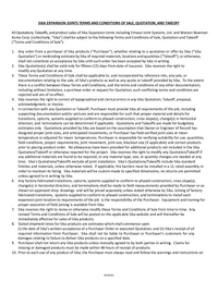 Sika Expansion Joints Terms and Conditions of Sale Cover